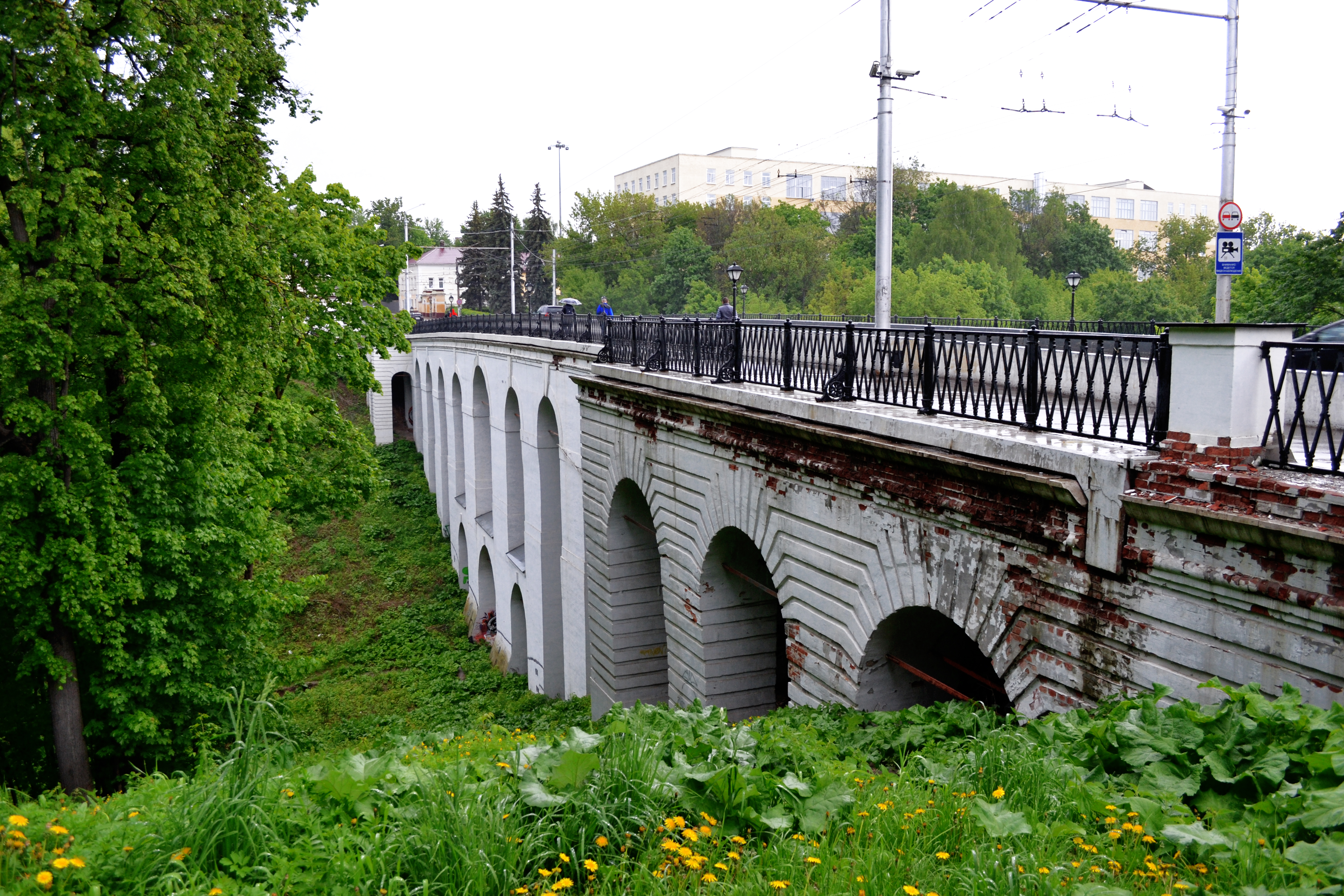 Брянский мост калуга старые фото