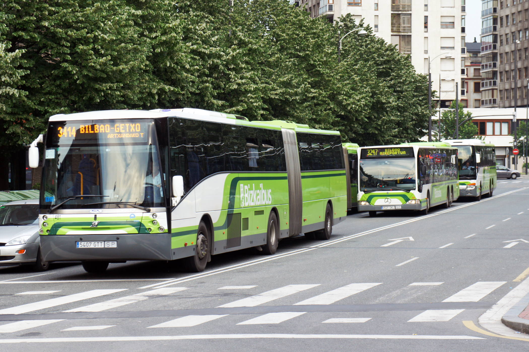 Транспорт пасс. Bilbao Bus.