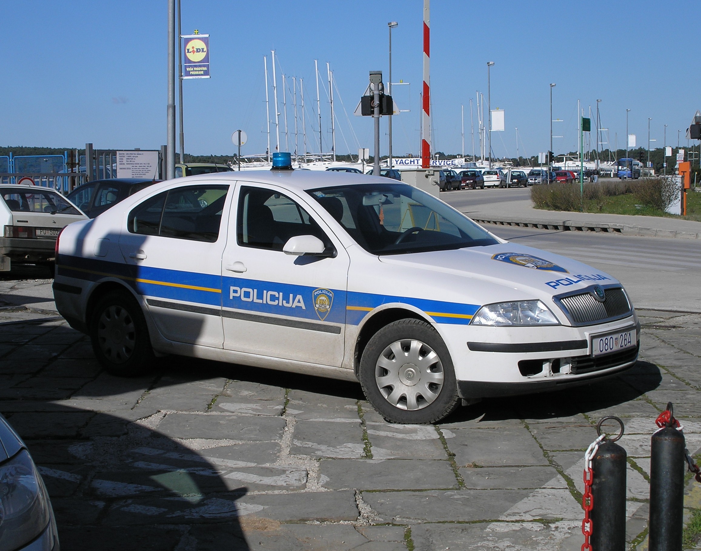 Полицейские машины Хорватии