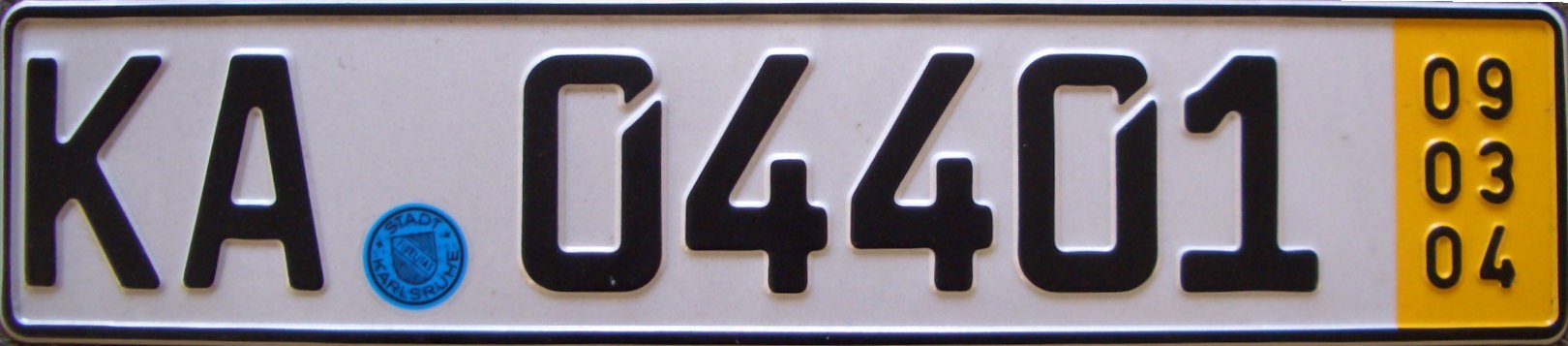 GPA Germany Plaques Auto