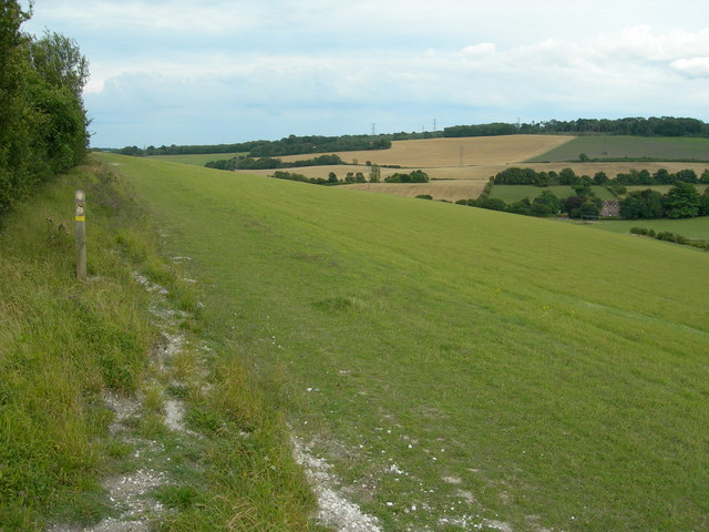 Footpath Junction Near Luddesdown - geograph.org.uk - 925824