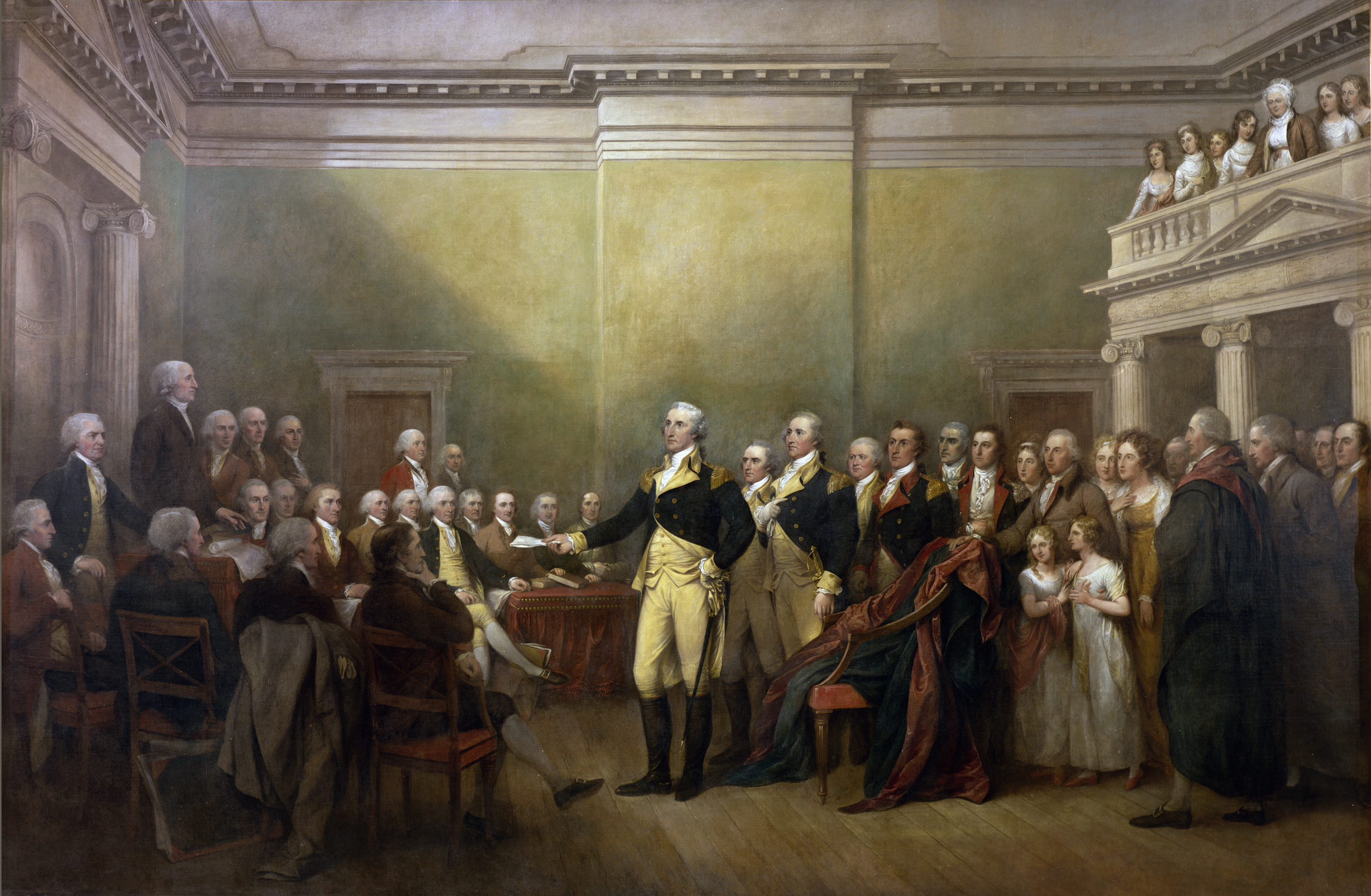 George Washington's resignation as commander-in-chief