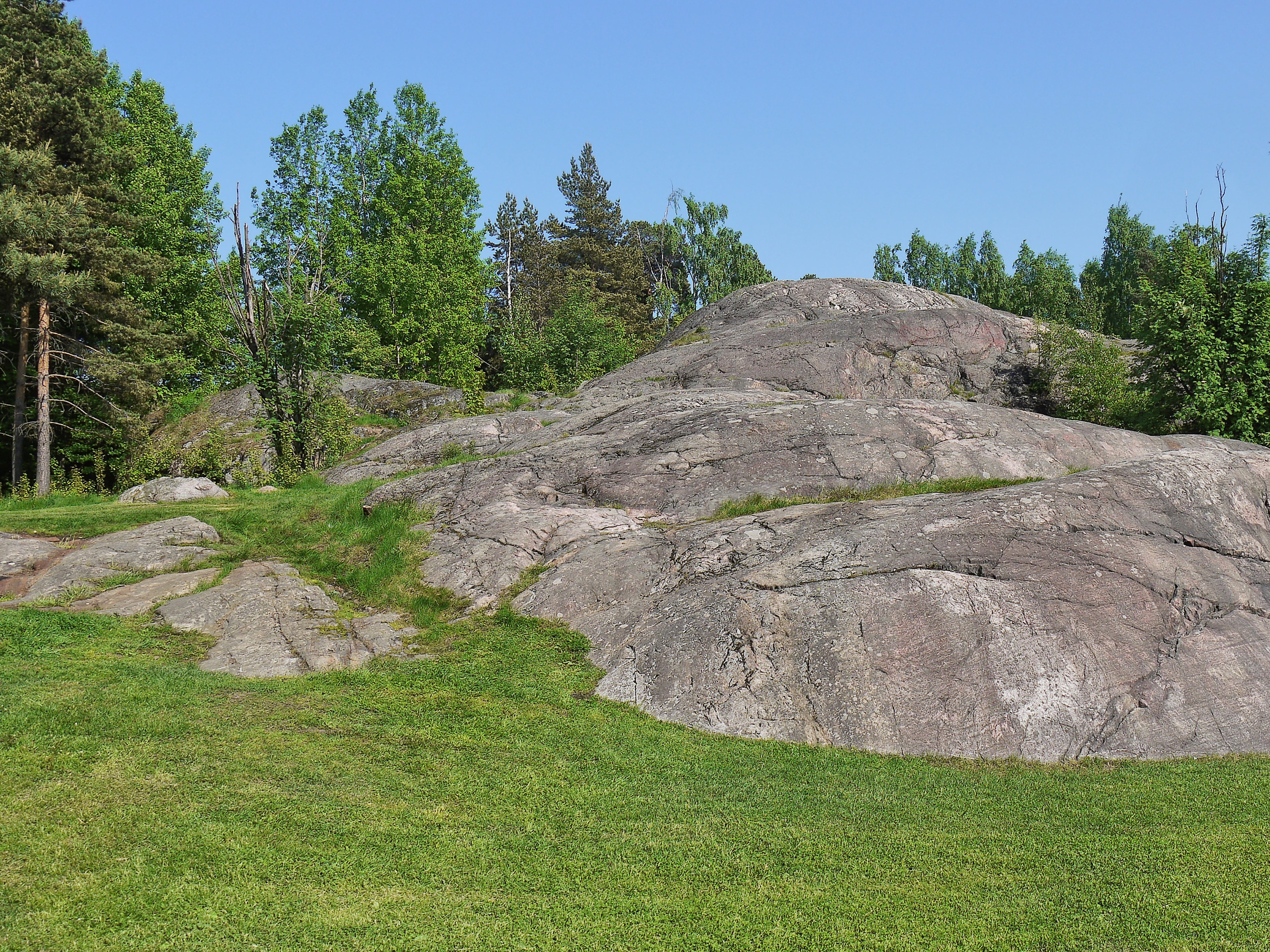 Granodiorit des Baltischen Schilds bei Turku