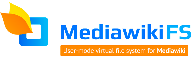 mediawikiFS — virtual user-mode file system for mediawiki