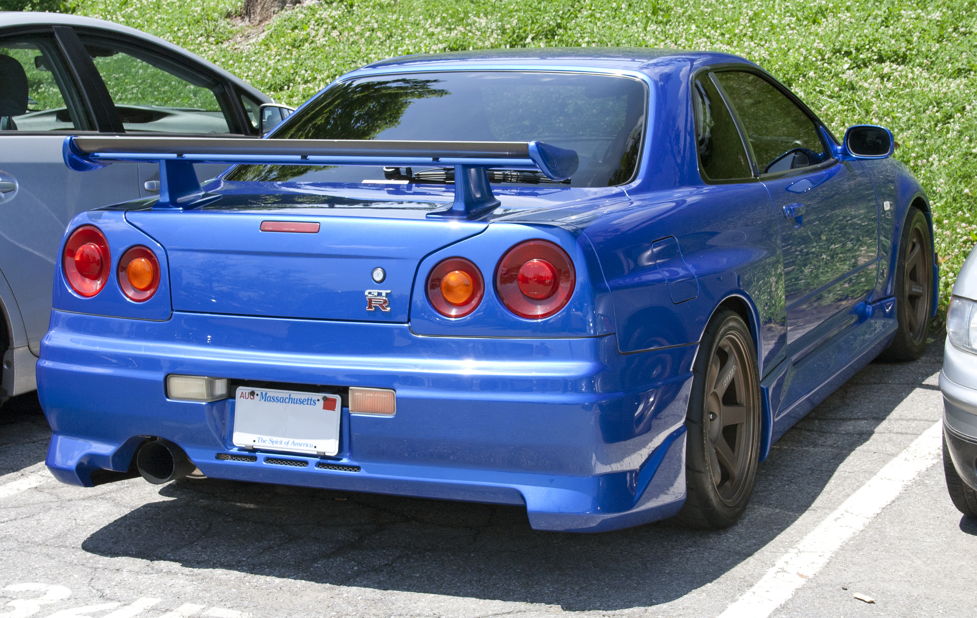 Nissan R34 GT-R rear USA.jpg. w:en:GNU Free Documentation License. w:en:Fre...