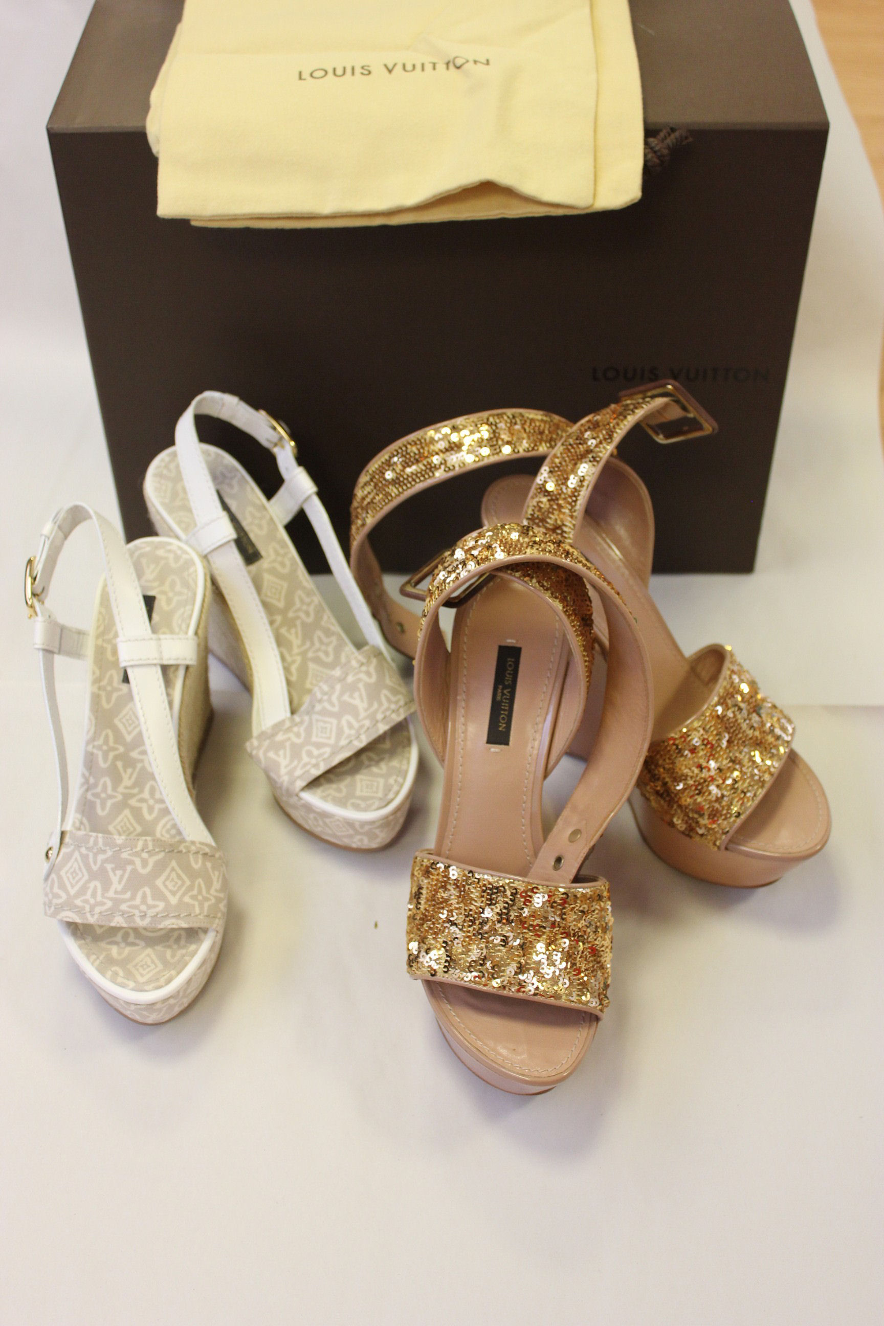 Louis vuitton rhinestone on sale heels