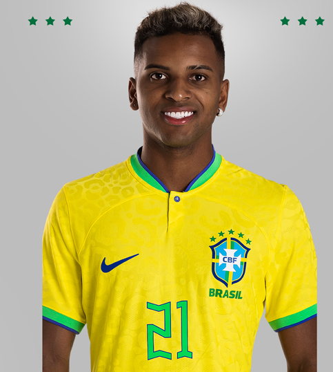 Rodrygo Goes and Paulinho, summoned with the CBF- Confederação Brasileira  de Futebol - Brazil SOCCER - VANQUISH