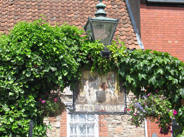 File:Pub sign, The City Arms - geograph.org.uk - 624036.jpg