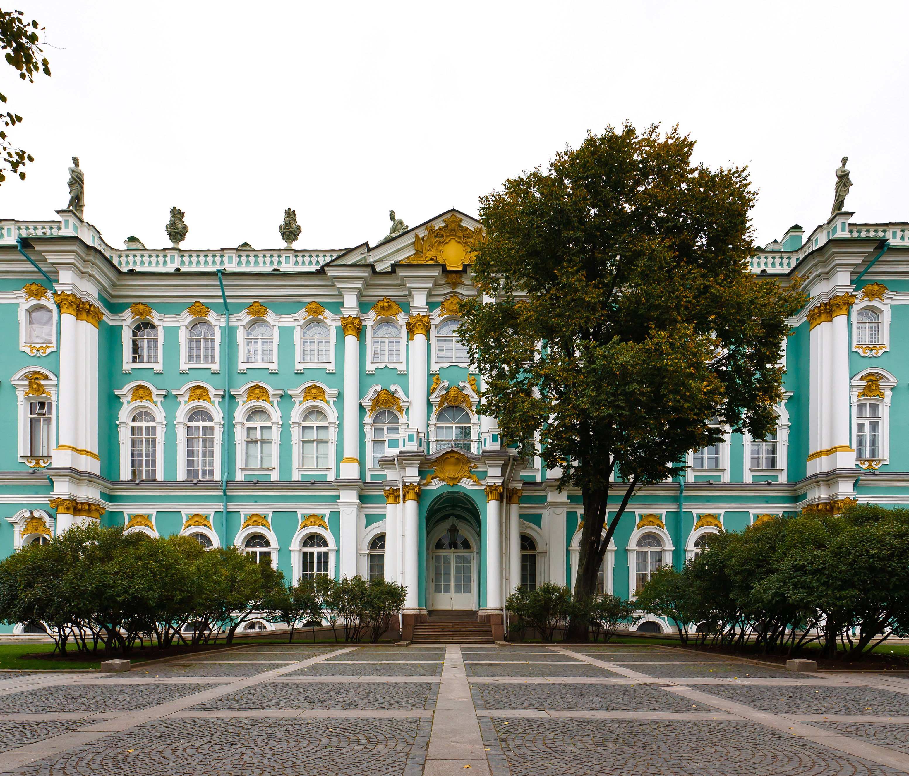 Зимний дворец Санкт-Петербург Западный фасад