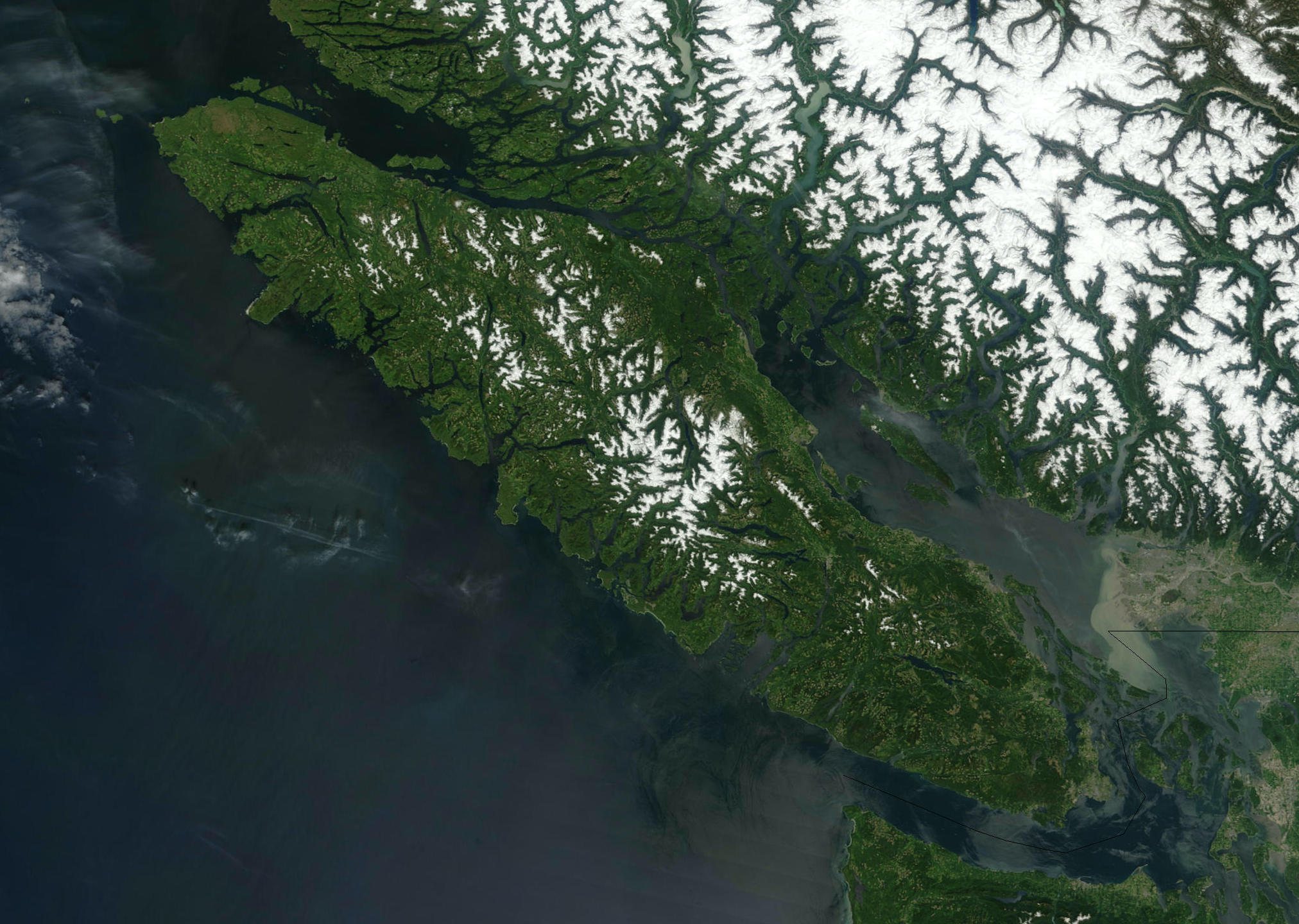 Geography of Vancouver, British Columbia, Canada