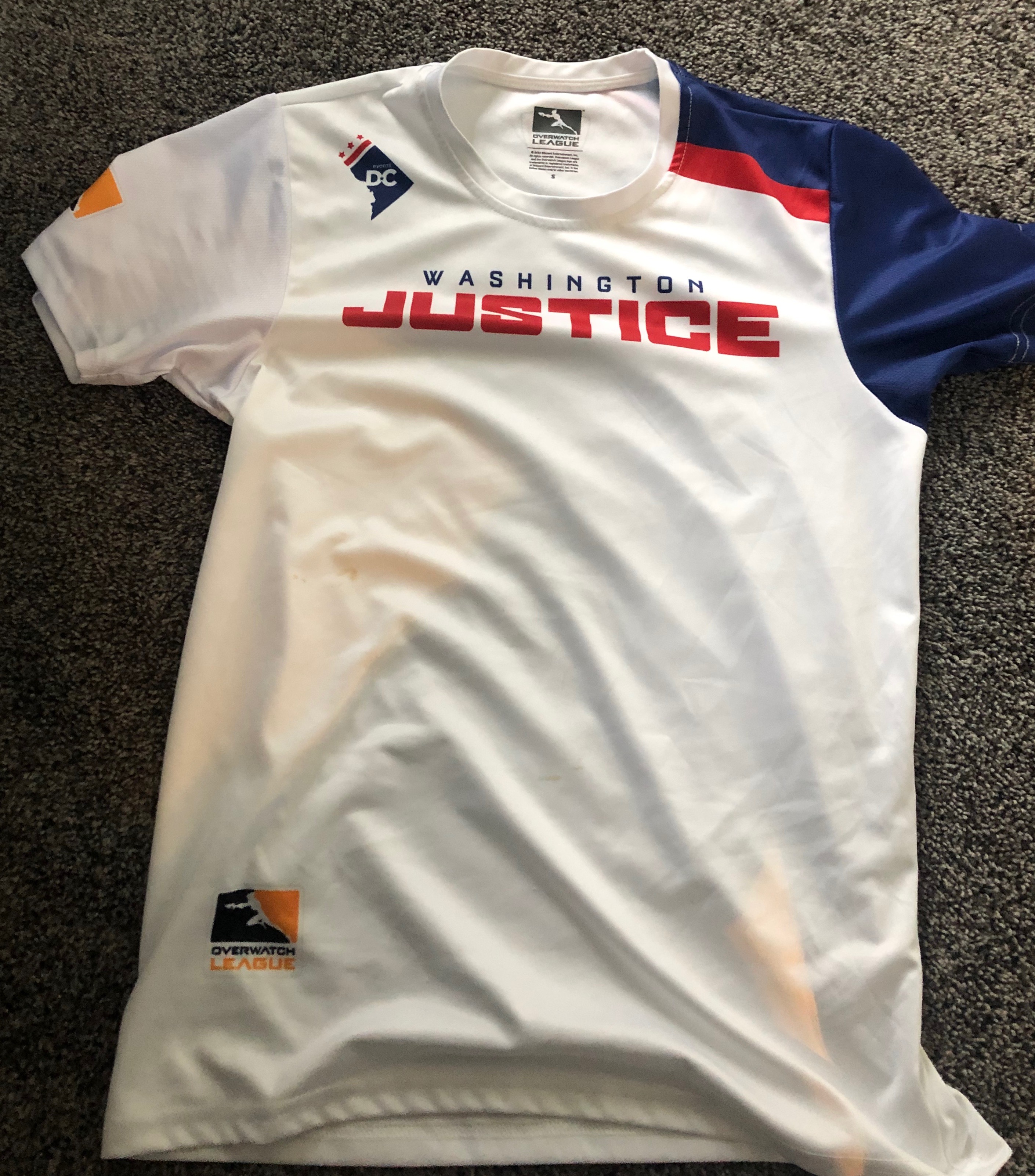 washington justice jersey