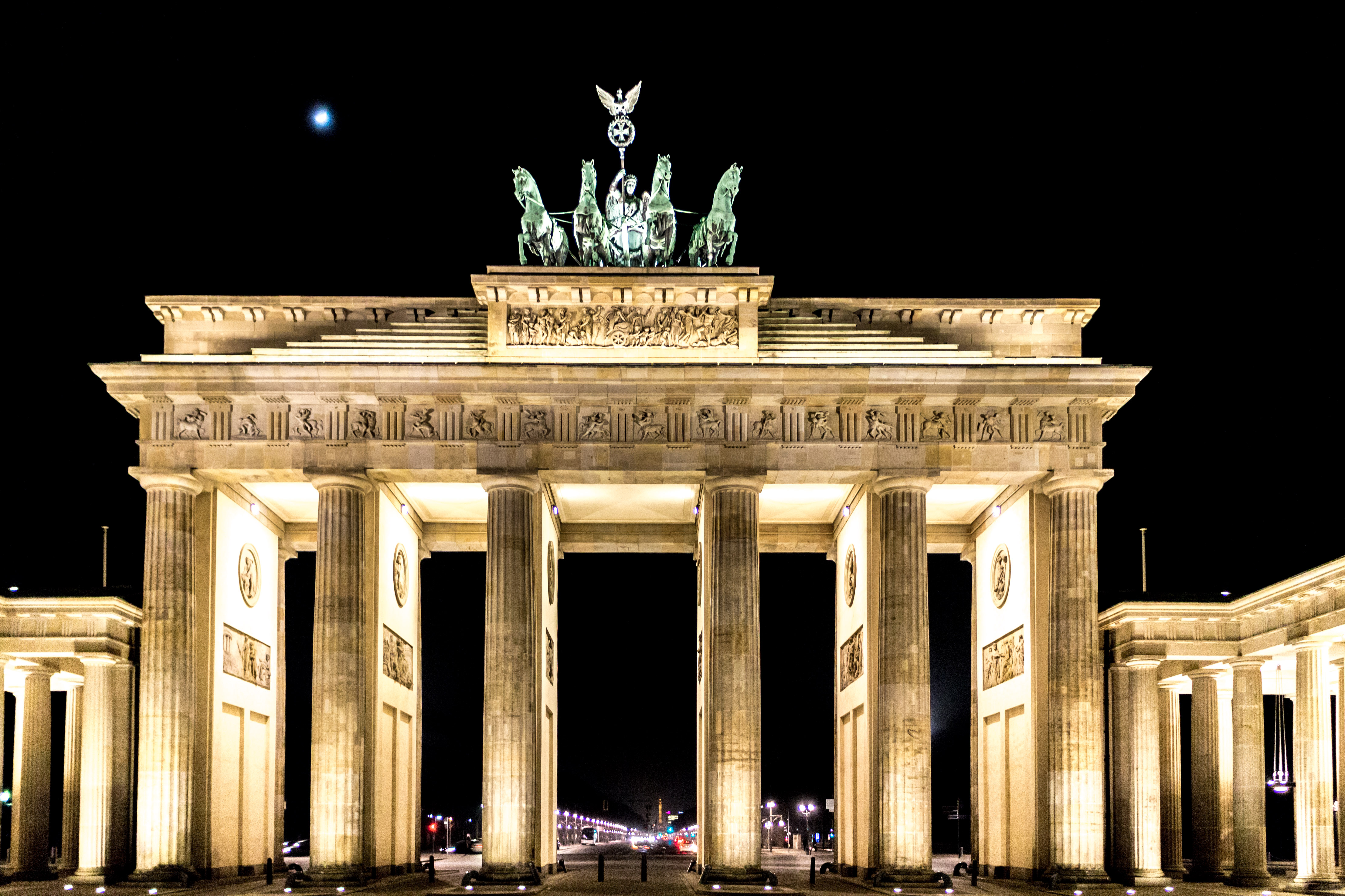 Das Brandenburger Tor - Бранденбургские ворота