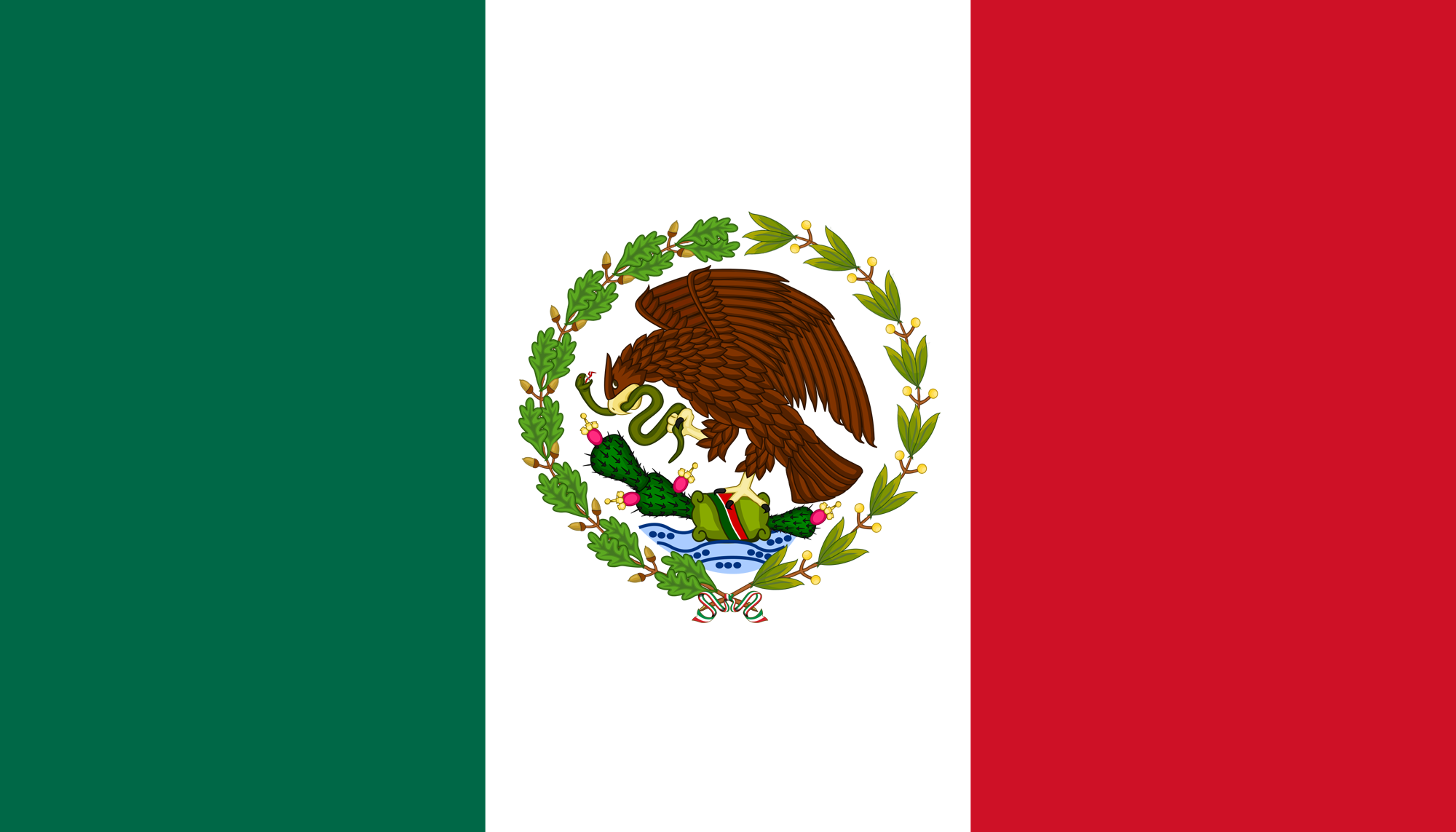 Archivobandera De México 1934 1968png Wikipedia La Enciclopedia