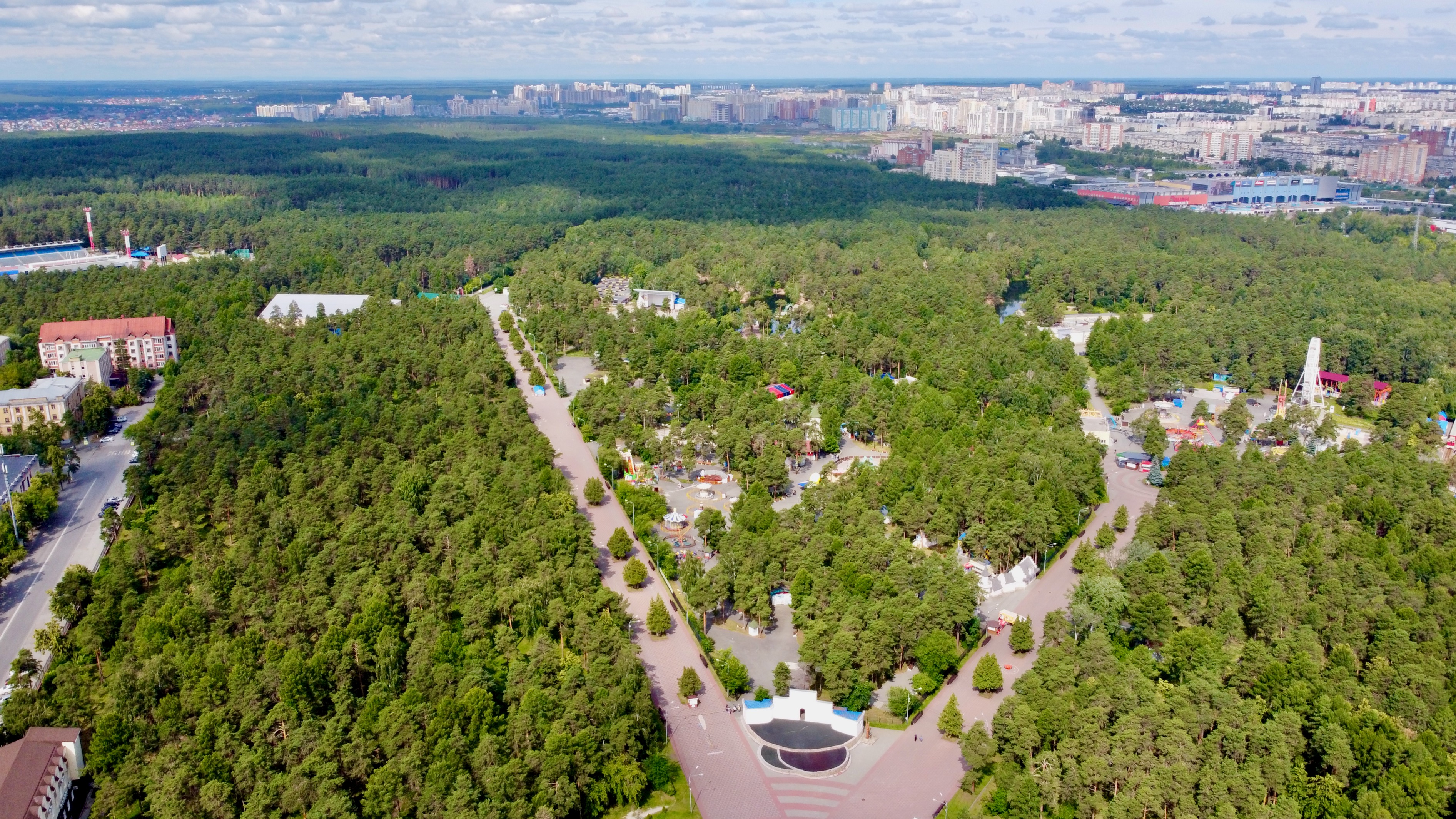 Центральный парк Верхнеуральск