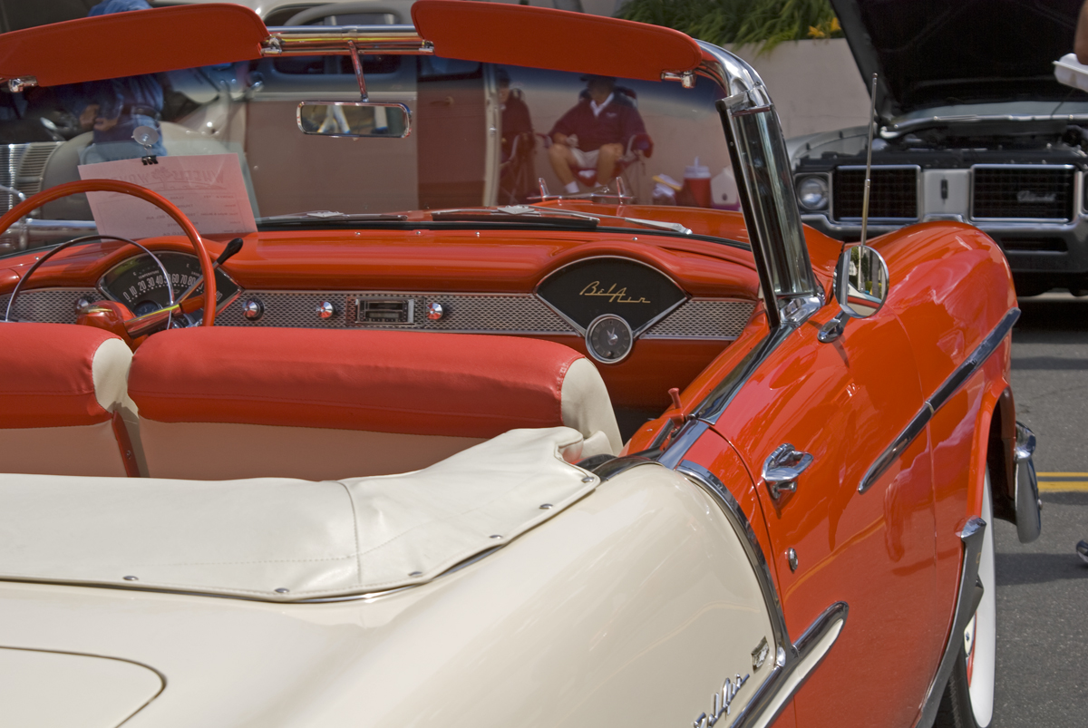 Chevrolet Bel Air 1956 Convertible engine