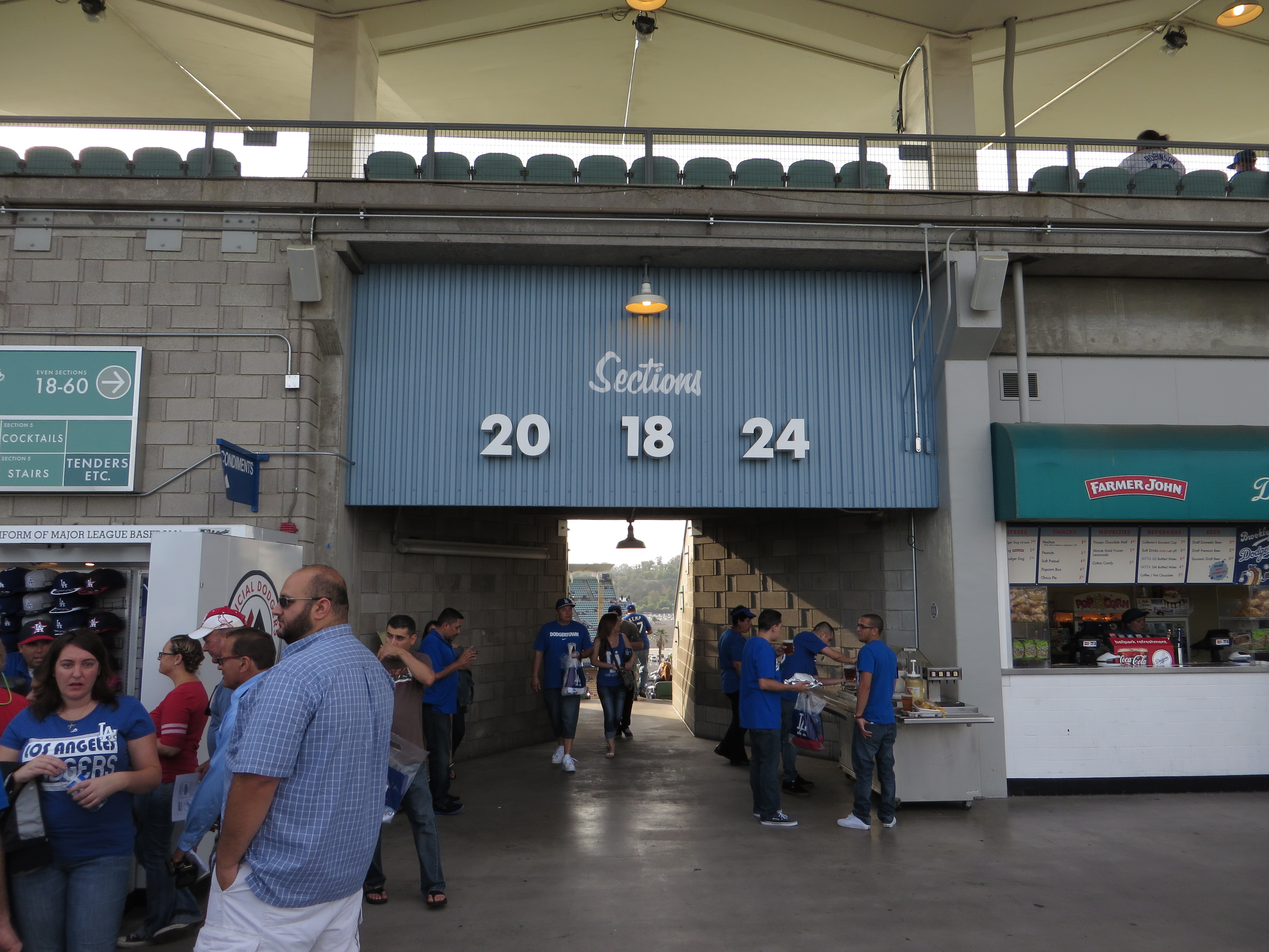 Golden Gate Entrance To Dodger Stadium, Academy Rd, Los Angeles