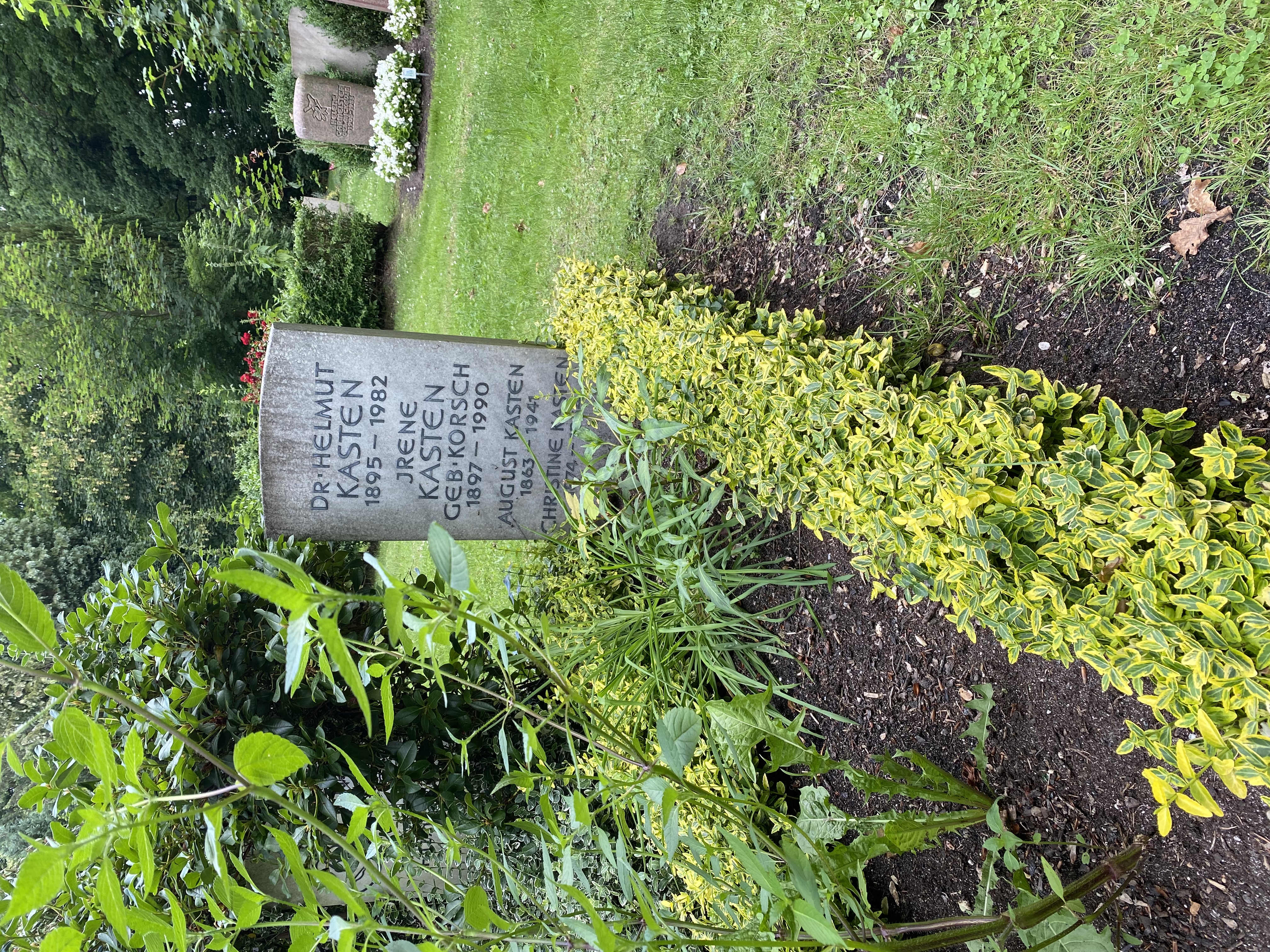 Grabstätte auf dem [[Friedhof Ohlsdorf