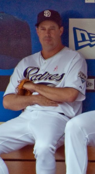File:Greg Maddux in the dugout.jpg