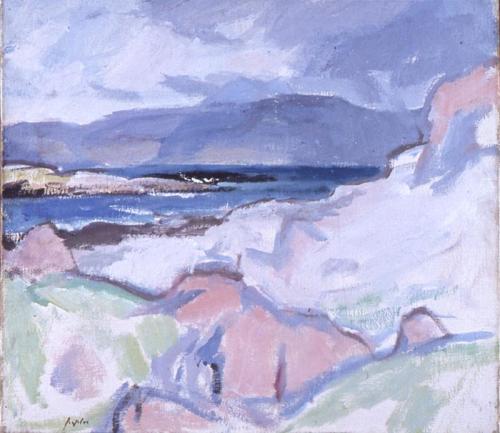 File:Iona, Pink Rocks - Samuel John Peploe - ABDAG004090.jpg