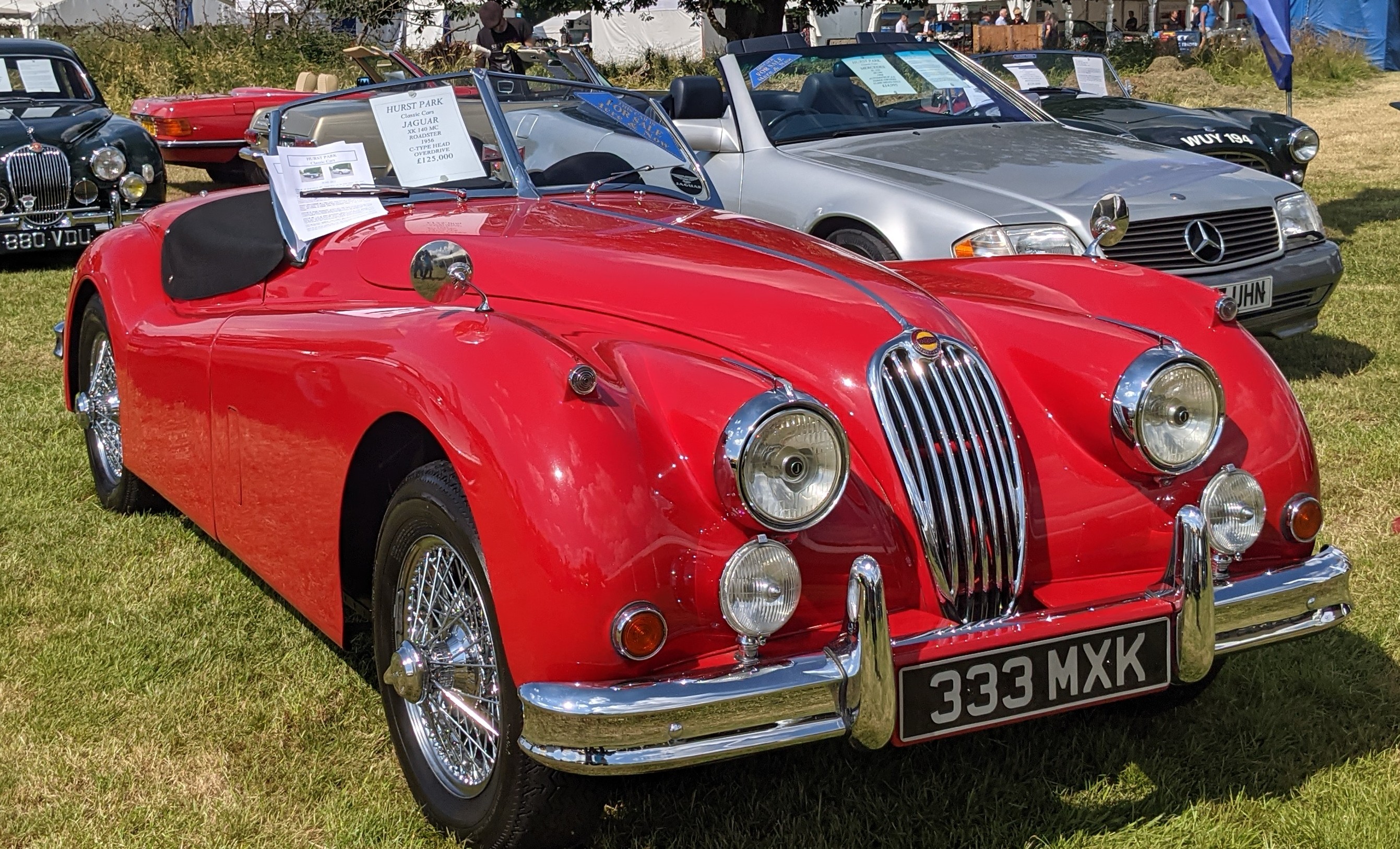 Ягуар xk140 Zagato