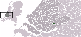 Locatie van Papendrecht