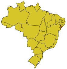 File:Map of Sergipe in Brazil.png