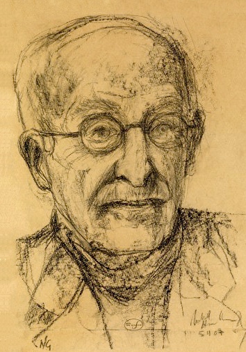 A drawing of Hirschhorn in 2007