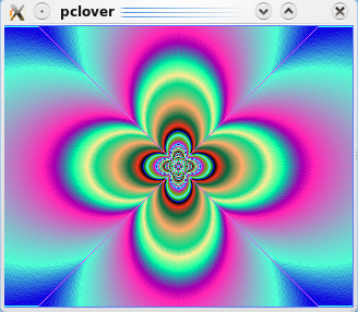 The smoking clover, a computer-generated image of psychedelic artwork