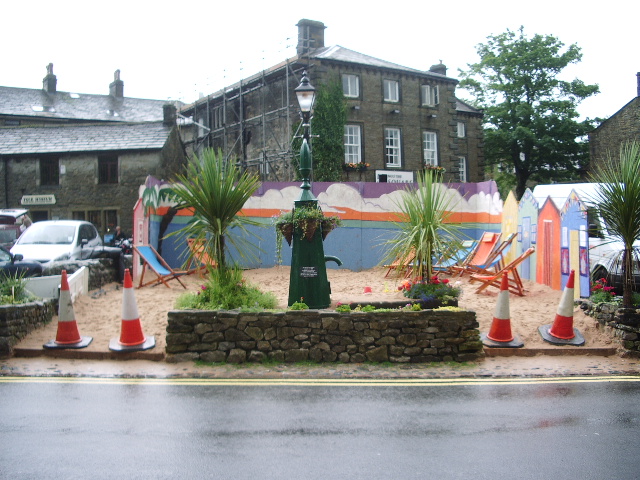 File:The seaside has come to Grassington - geograph.org.uk - 929031.jpg