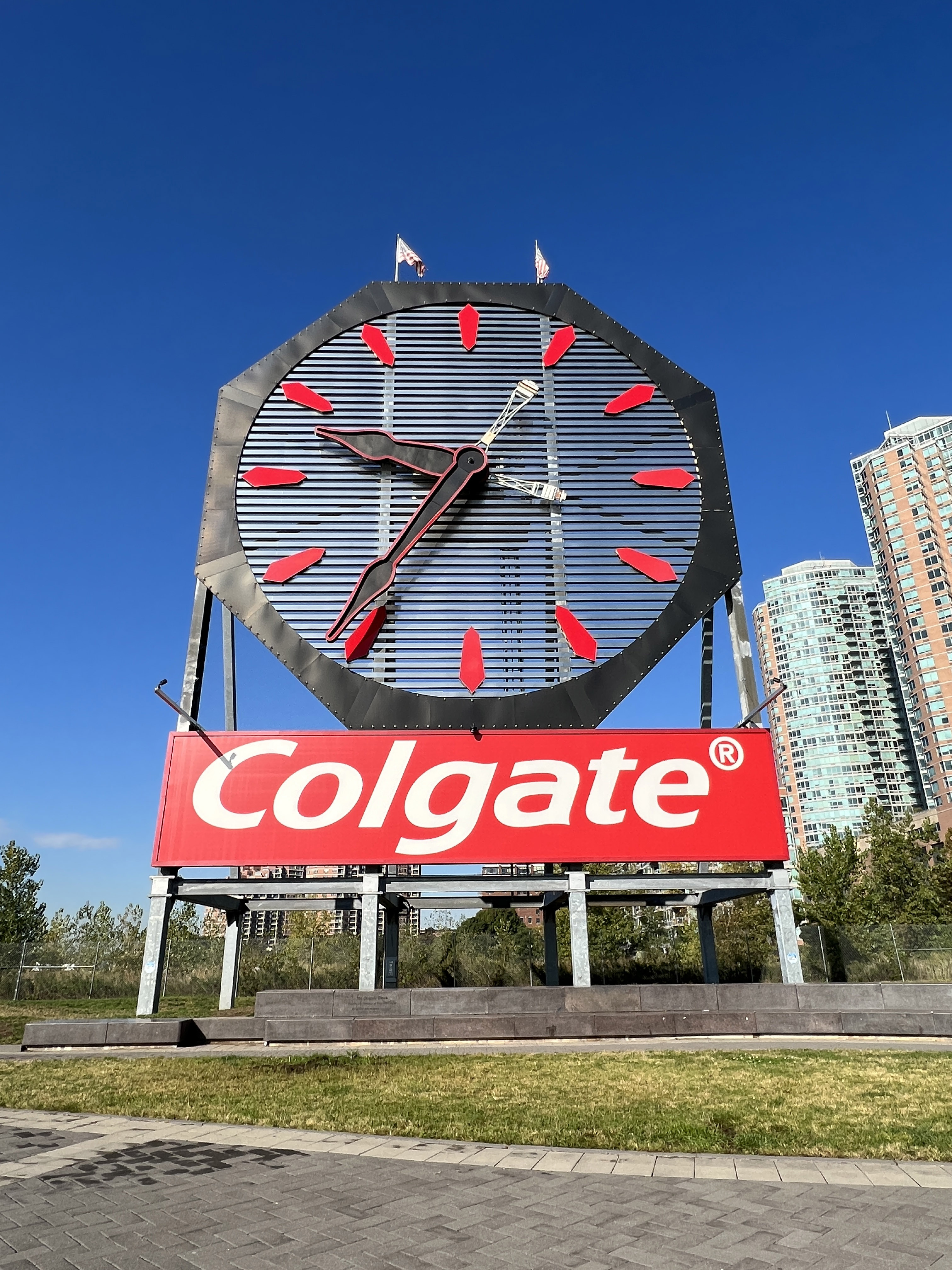 Clogate Clock, Jersey City, New Jersey, The Colgate Clock i…