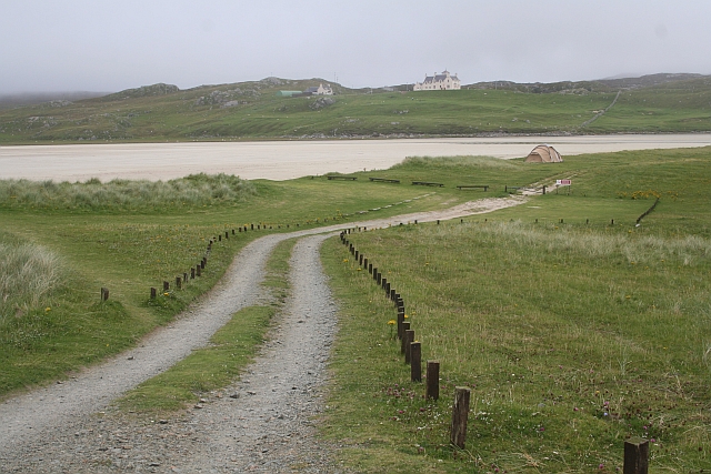 File:Campsite at Traigh Uige Beach, Uig - geograph.org.uk - 541786.jpg