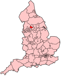 Infobox District d'Angleterre