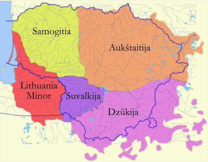 Historical Prussian Lithuania comprises a sizeable part of the Prussian region that is now the Kaliningrad Oblast.
