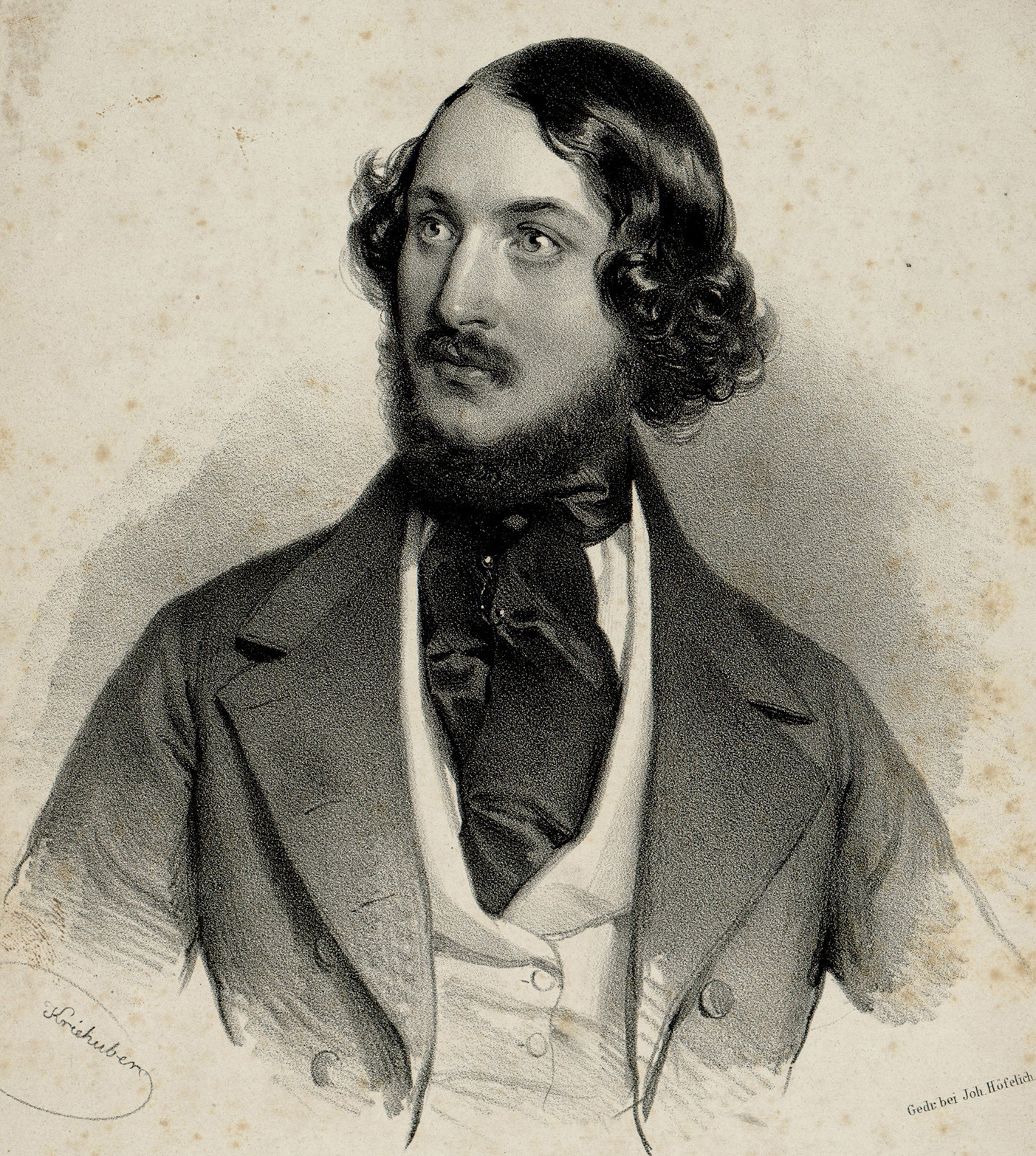 Filippo Coletti portrayed by [[Josef Kriehuber]] (1841)