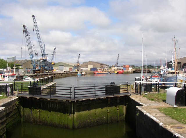 Glasson Dock (1), Thurnham CP - geograph.org.uk - 438510
