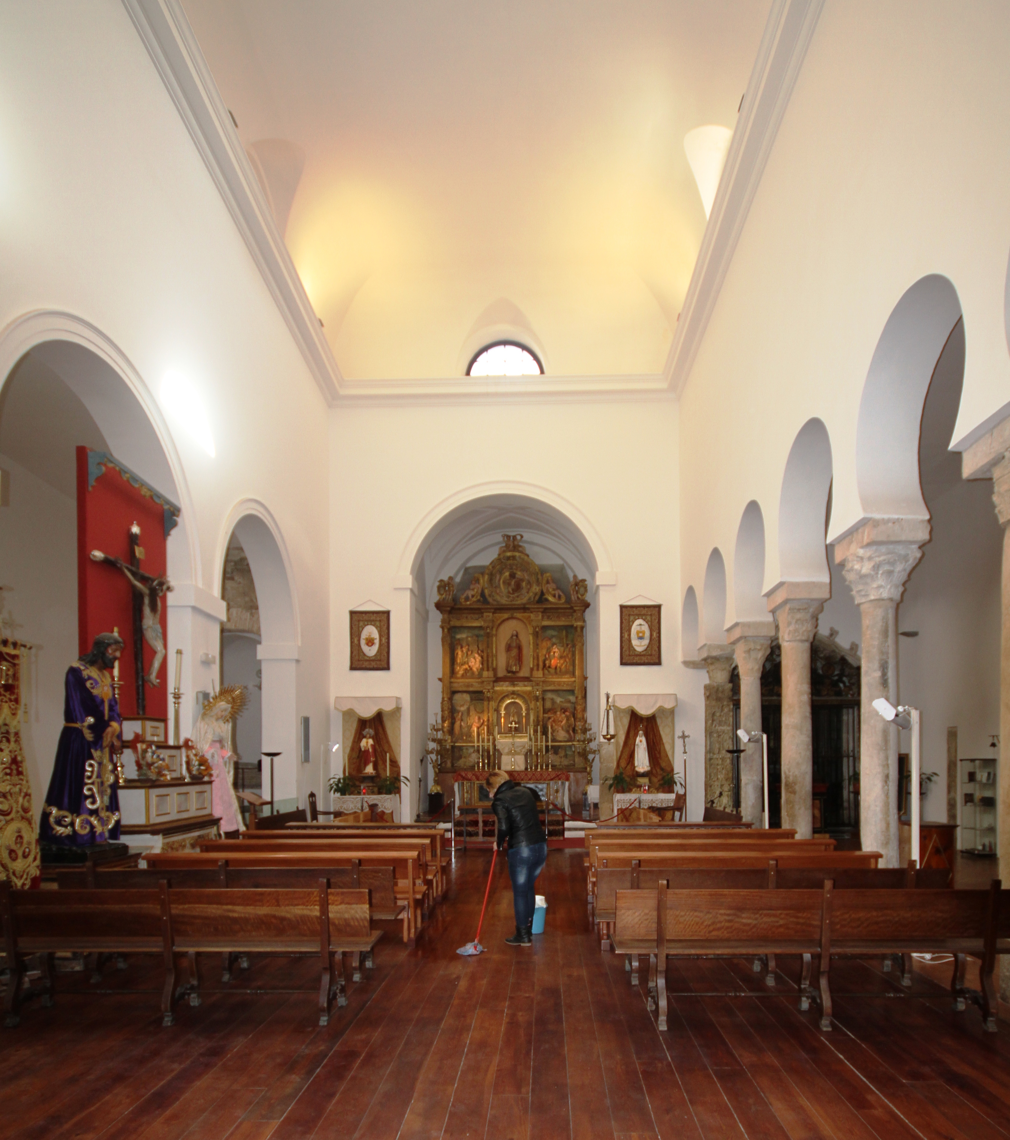 File Interior Iglesia Del Salvador Toledo 2 Jpg
