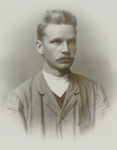 J. H. Saaristo 1900-luvun alkuvuosina.