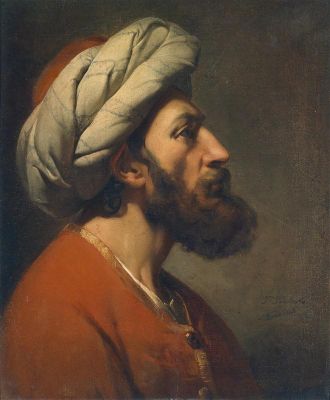 File:Jean Francois Portaels - Head of an Oriental man.jpg