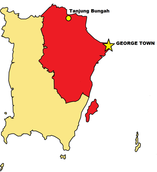 File:Map of Tanjung Bungah, George Town, Penang.png