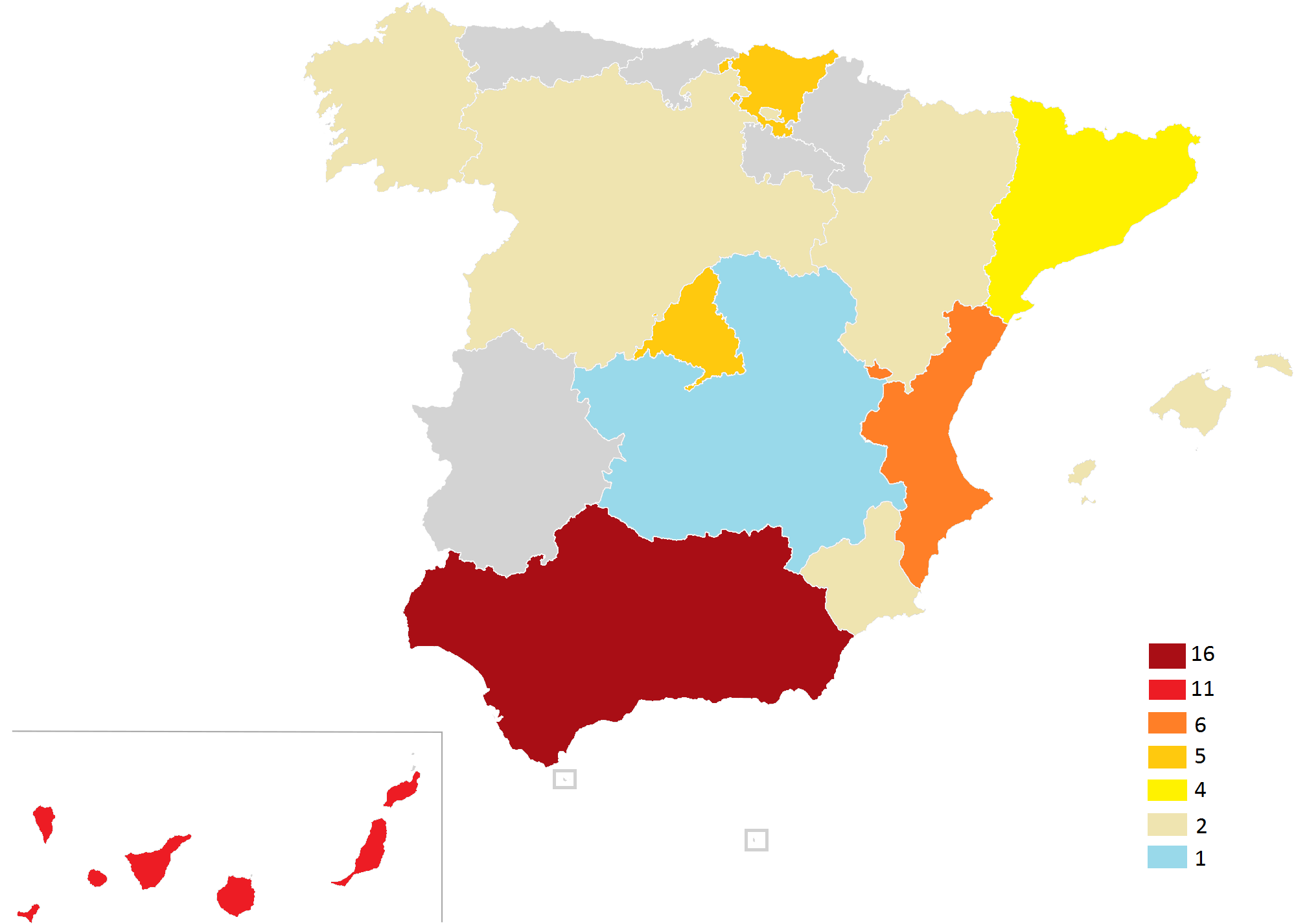 Cuál es la comunidad autónoma más poblada de españa