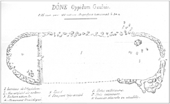 Mont Done, « mégalithes » gravés et enceinte antique