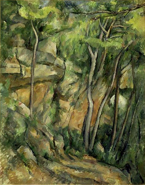 In the Park of Chateau Noir, 1900 - Paul Cezanne 