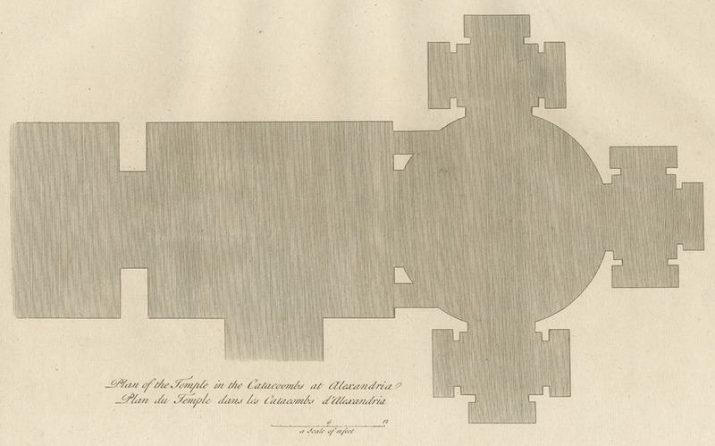 File:Plan of the Temple in the Catacombs at Alexandria - Dalton Richard - 1751.jpg