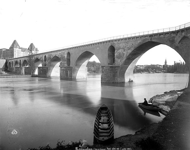 File:Pont (ancien) - Côté est - Montauban - Médiathèque de l'architecture et du patrimoine - APMH00001879.jpg