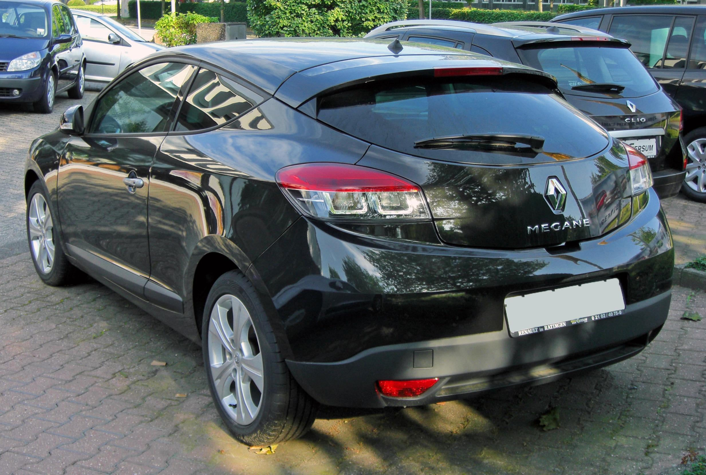 File:Renault Mégane III Coupé Phase I Heck.JPG - Wikimedia Commons