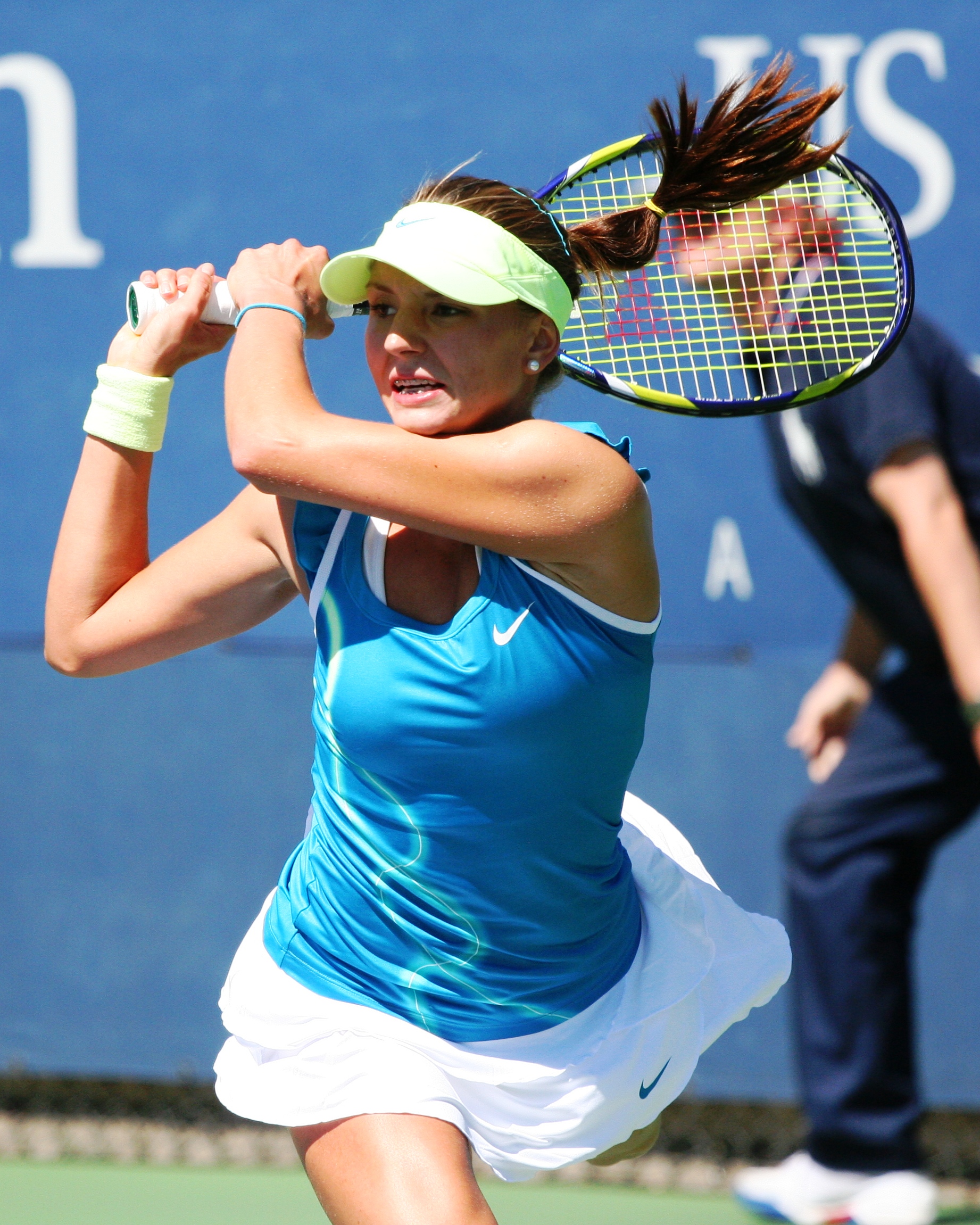 File:Silvia Njirić at the 2010 US Open.jpg - Wikimedia Commons
