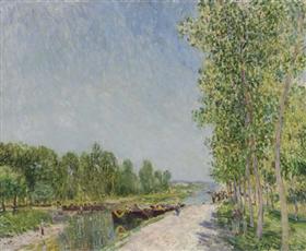 File:Sisley - on-the-banks-of-the-loing-canal-1883.jpg