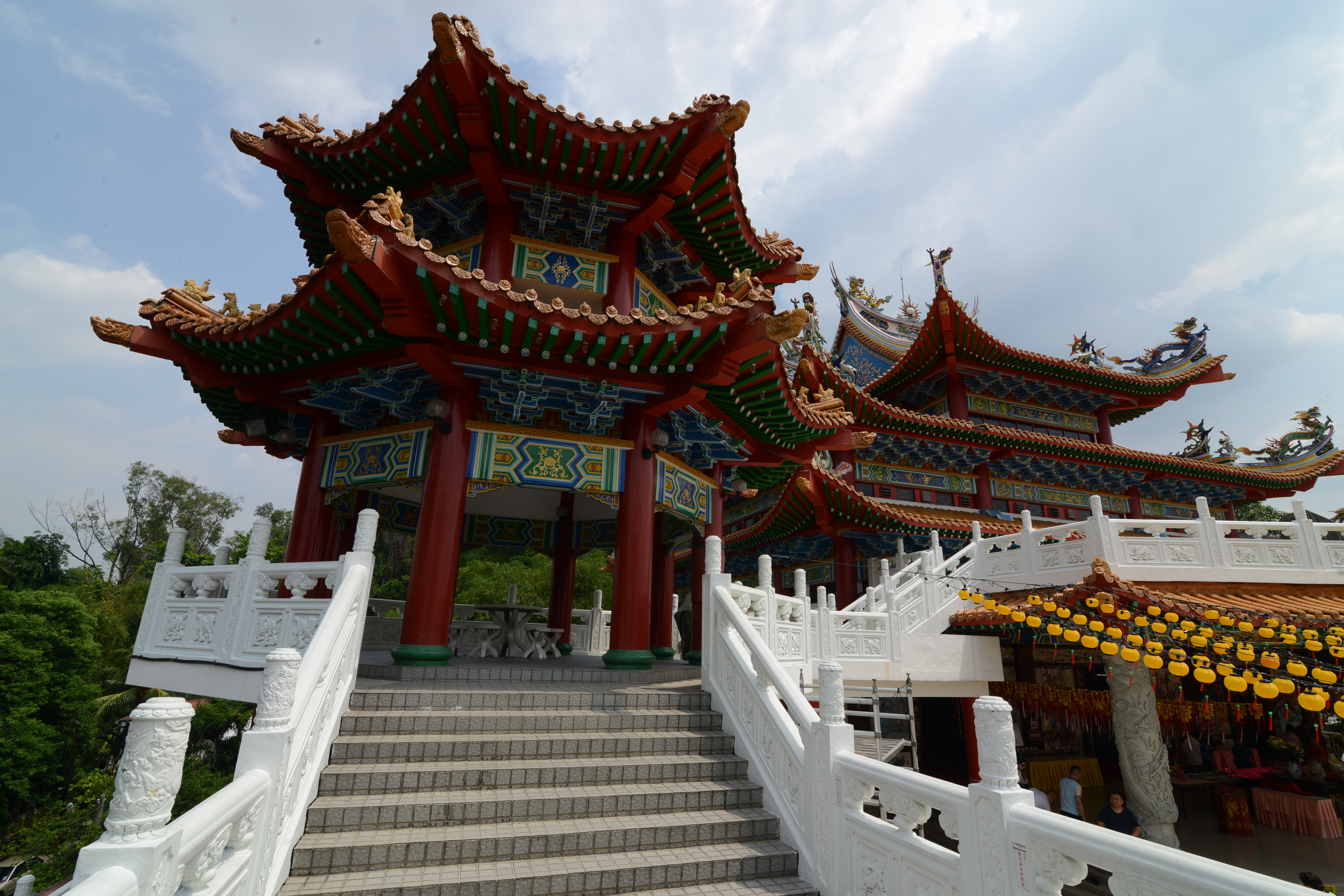 Thean hou temple. Храм тхэн Хоу.