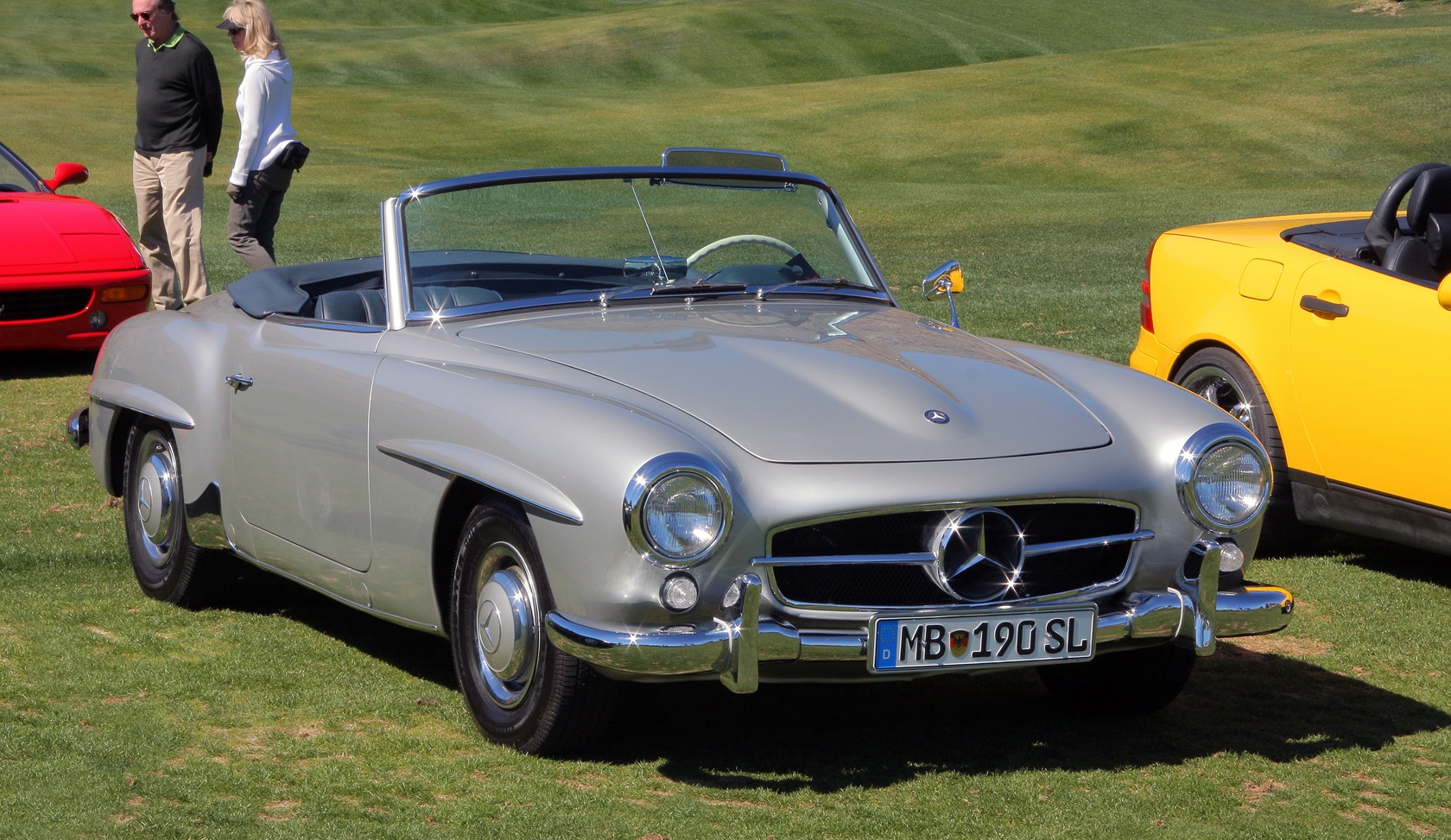 Mercedes 1961 190 sl #6