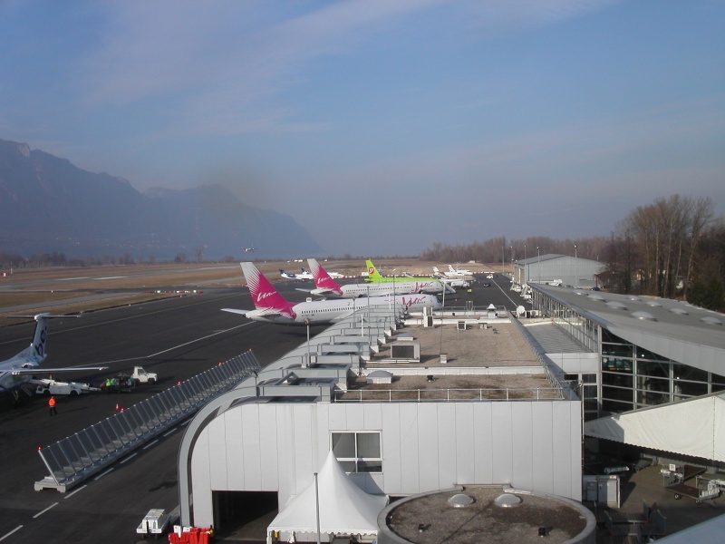 File Airplanes at Chambery Airport.jpg Wikimedia Commons